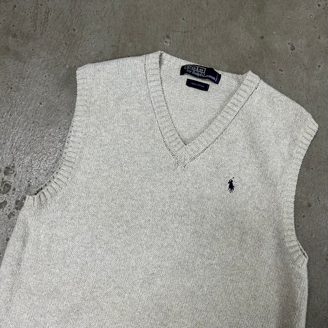 폴로 니트조끼[1358] 상품이미지2