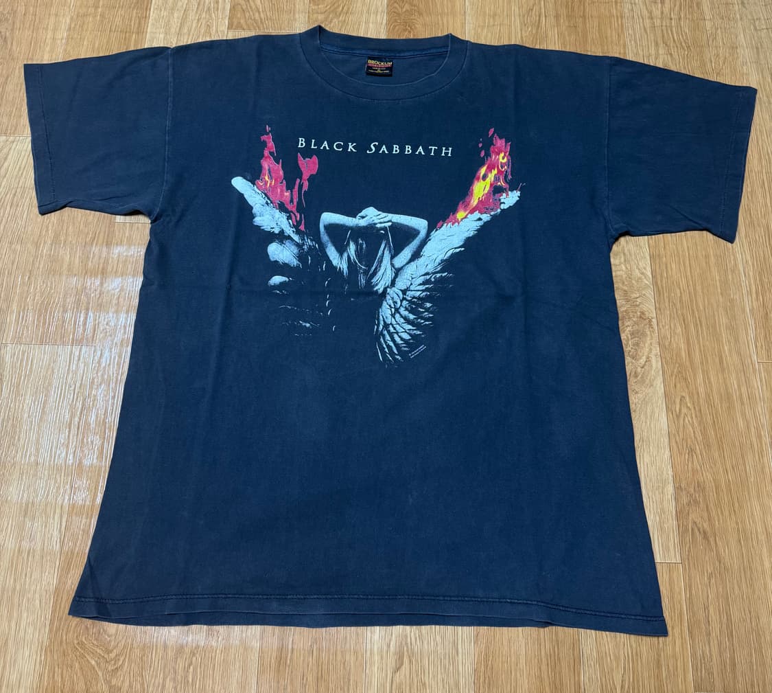 90s 블랙사바스 1994s 빈티지 투어 티셔츠 상품이미지1