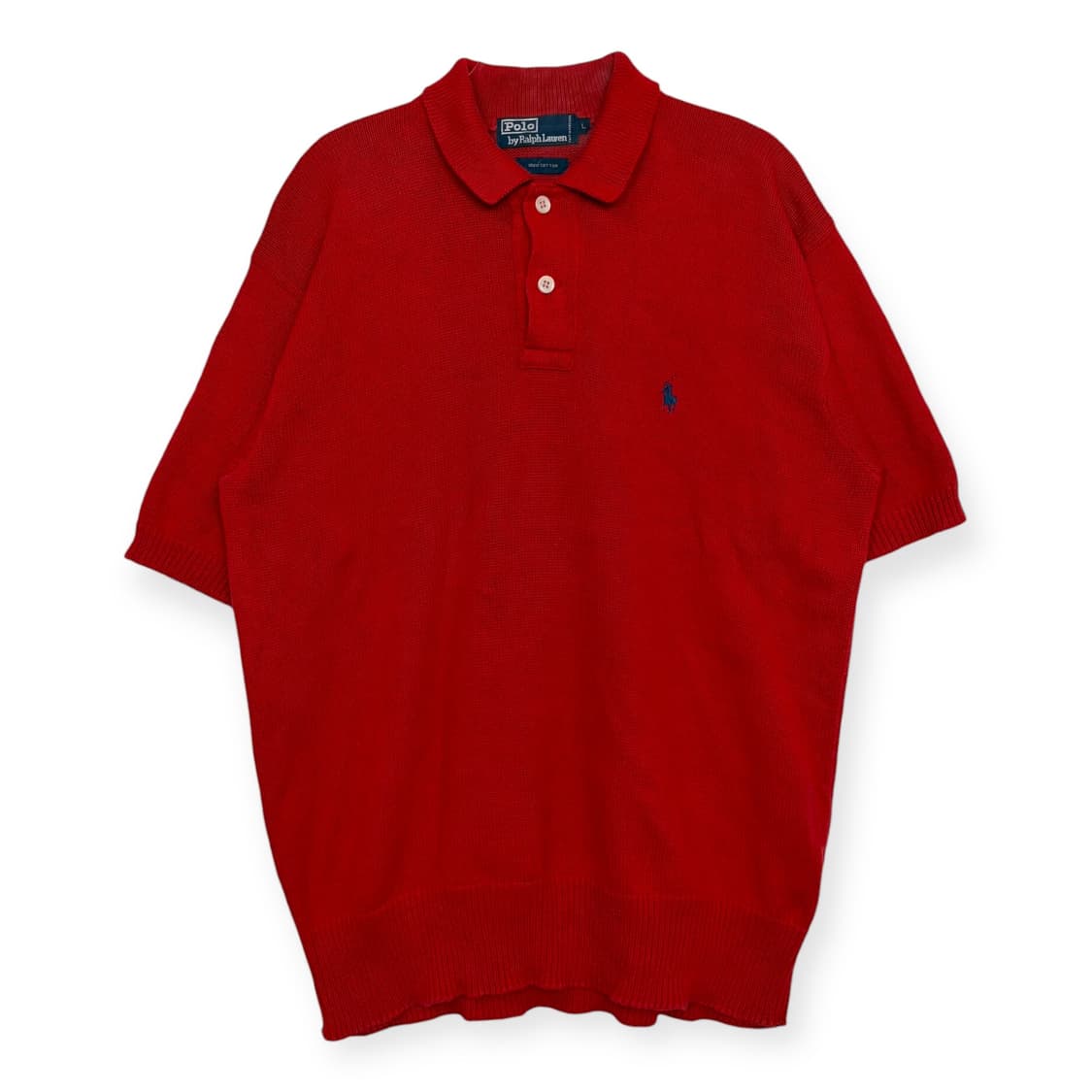 폴로 랄프로렌 반팔 카라 니트 티셔츠 상품이미지1