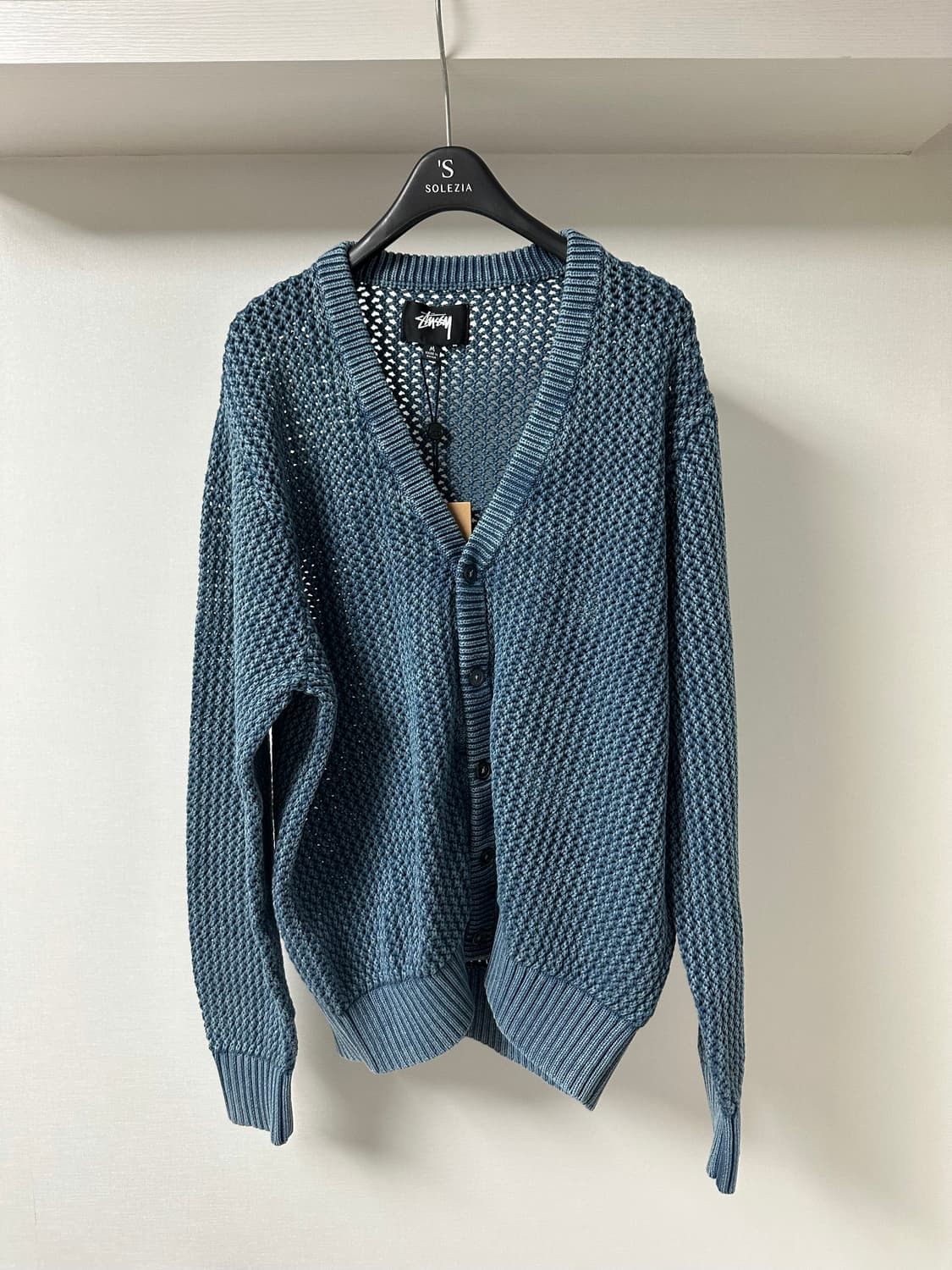 스투시 메쉬 가디건 M 상품이미지4