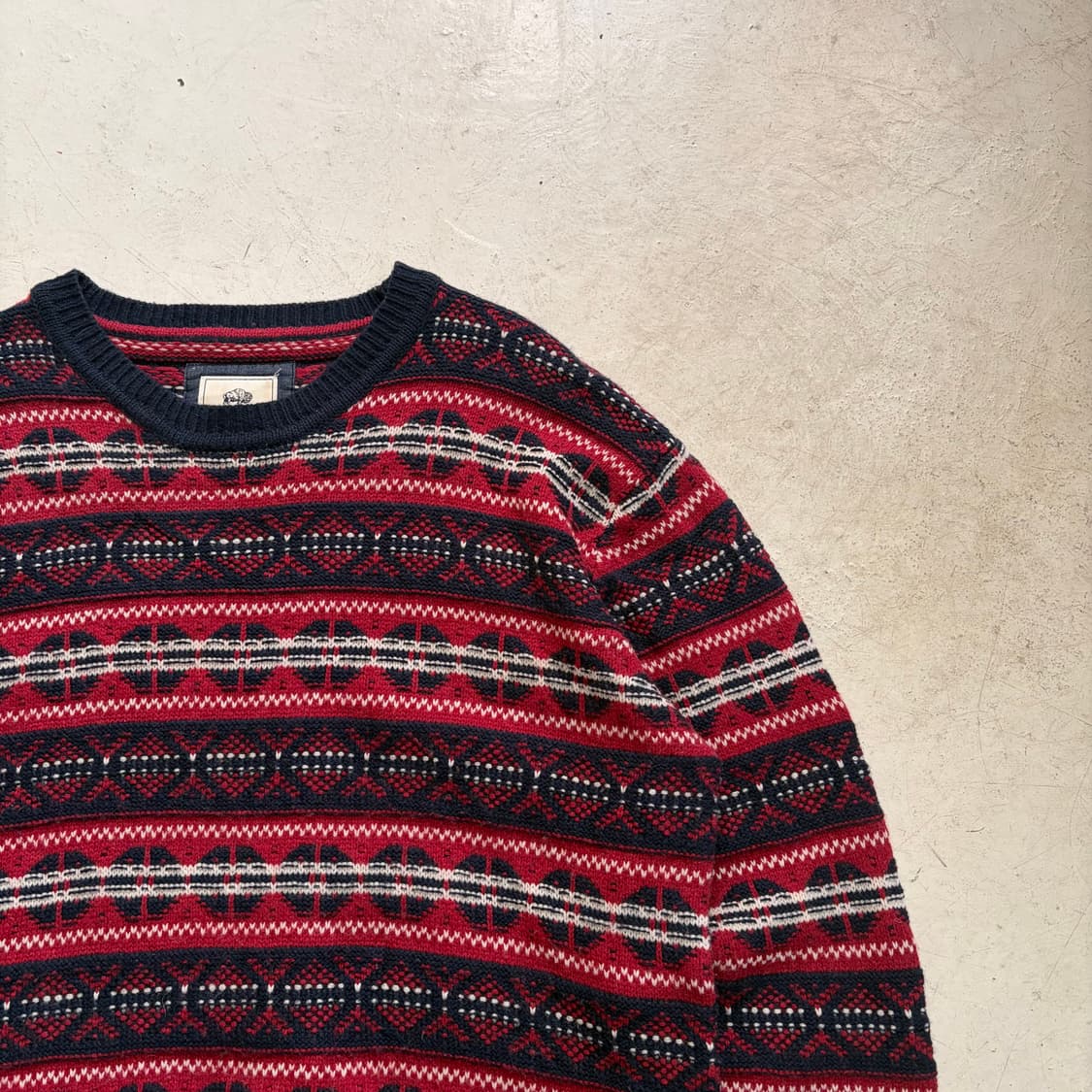 Bison 빈티지 스웨터 니트 XL 상품이미지2