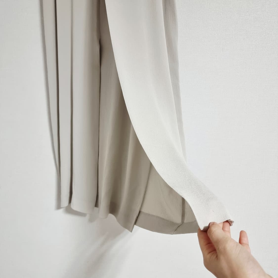 조셉 JOSEPH 3단슬릿 실크 스커트 치마 (26인치/표기36)상태완벽 상품이미지2