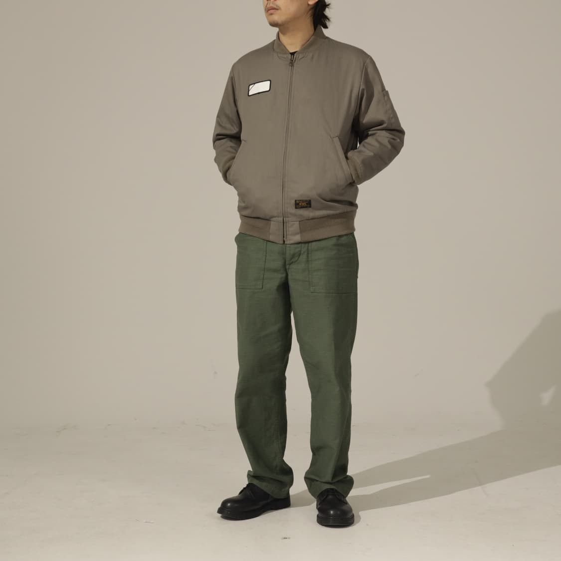 더블탭스 코튼 블루종 자켓 상품이미지10