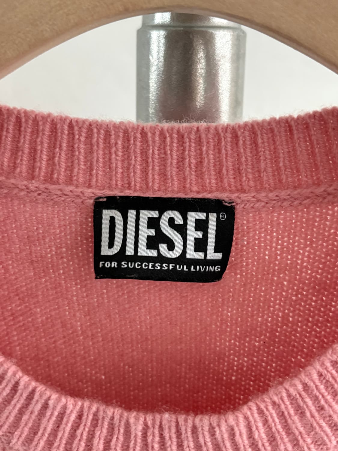 Diesel 디젤 아리사 컷아웃 핑크 니트 상품이미지7