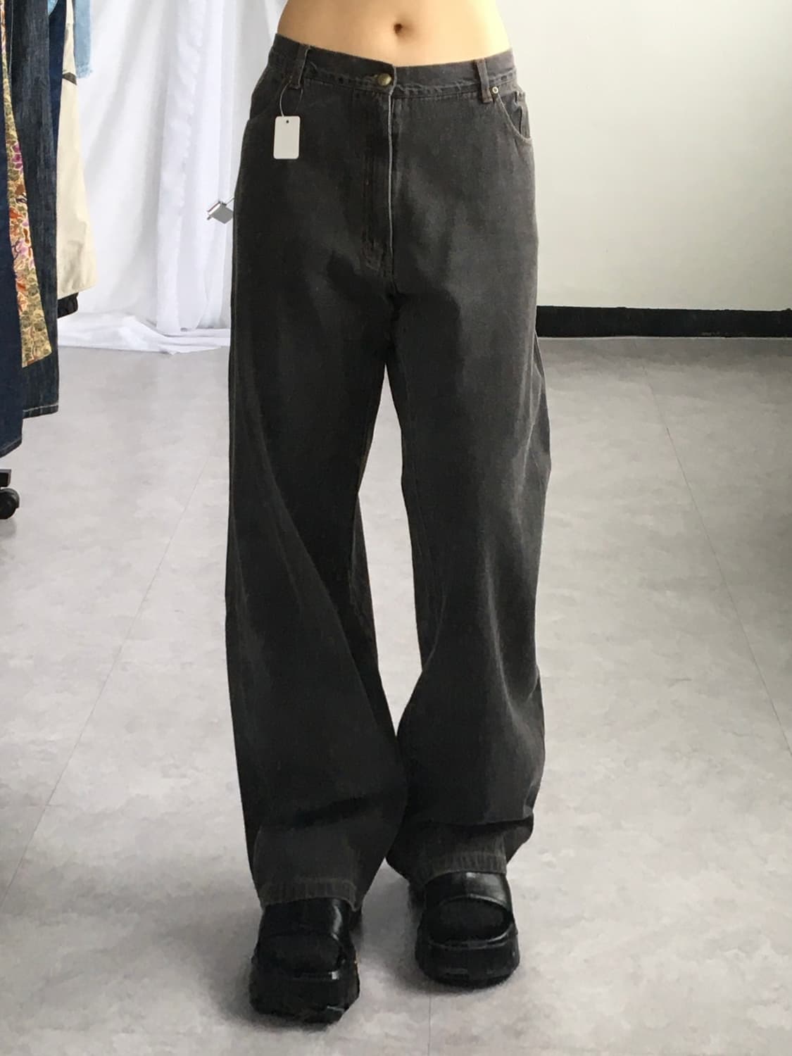 Oriental needle work denim pants 상품이미지4