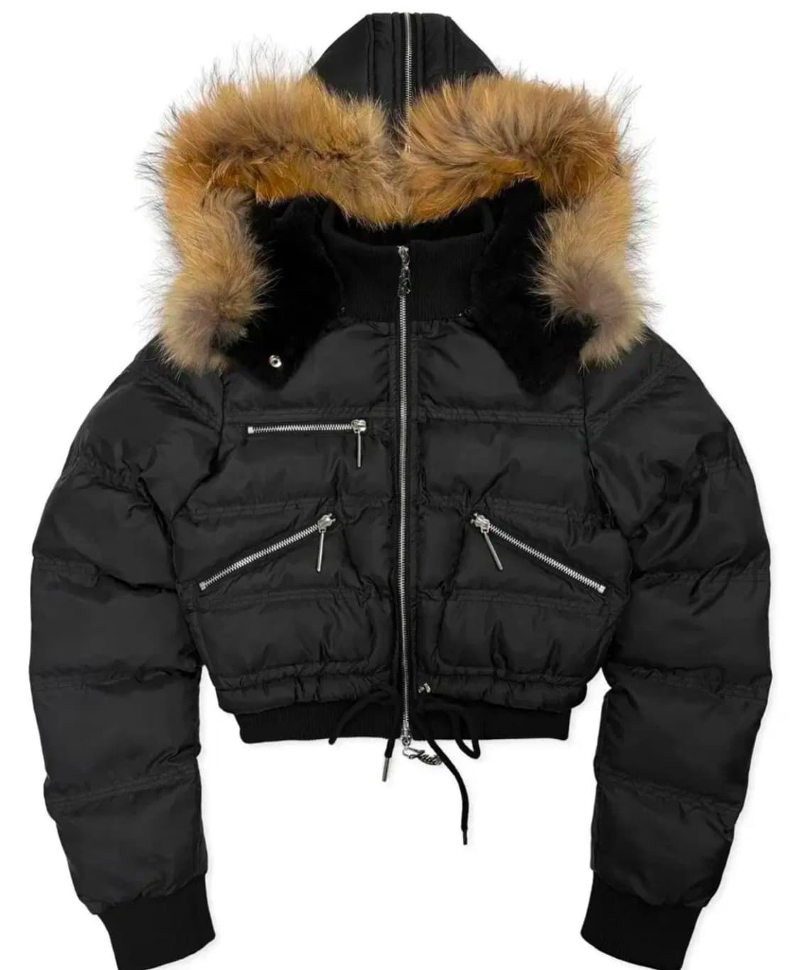 Palejade 라쿤 후디드 푸퍼 점퍼 상품이미지1