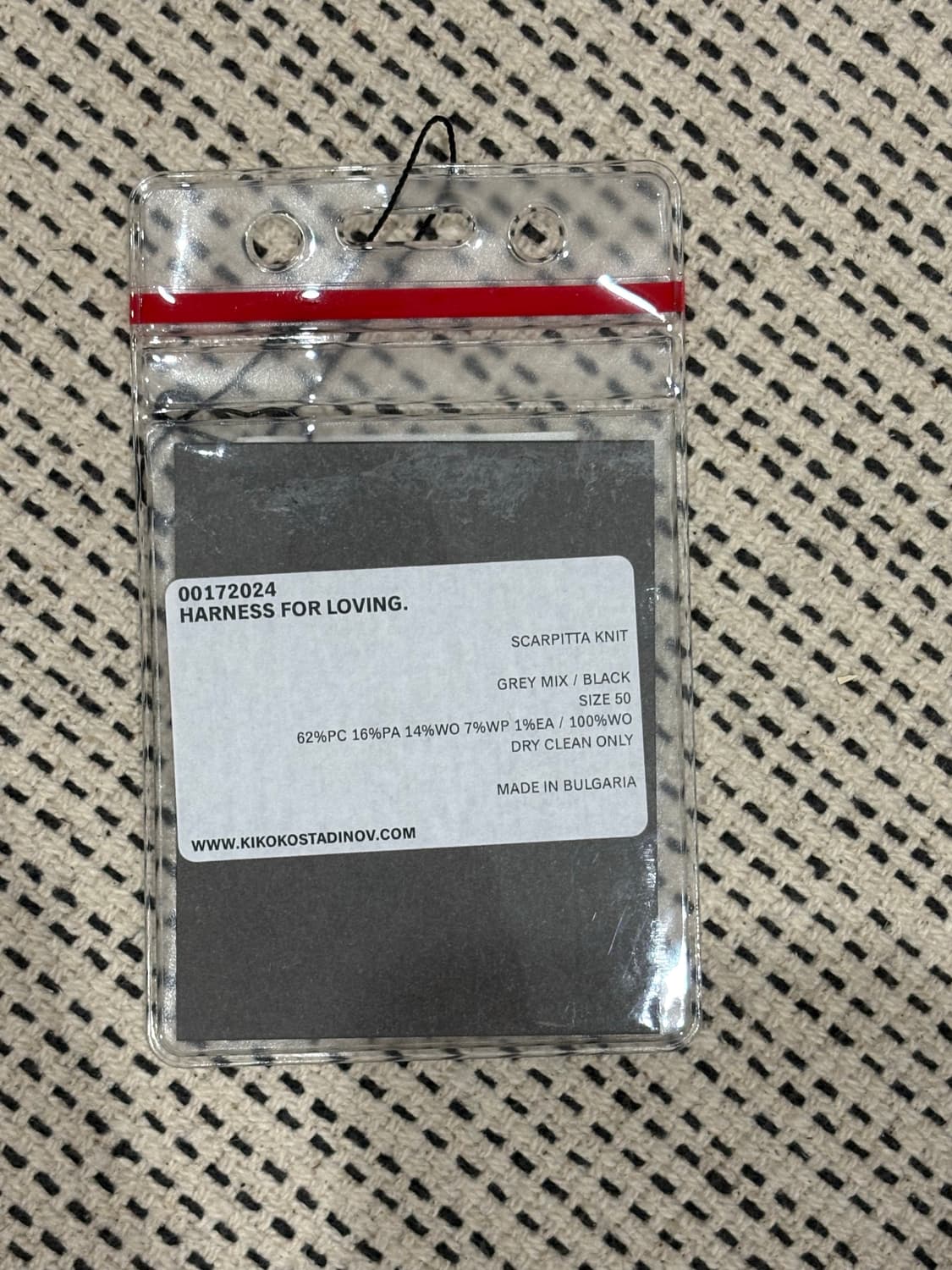 kiko kostadinov 키코 코스타디노브 스카피타 니트 상품이미지7