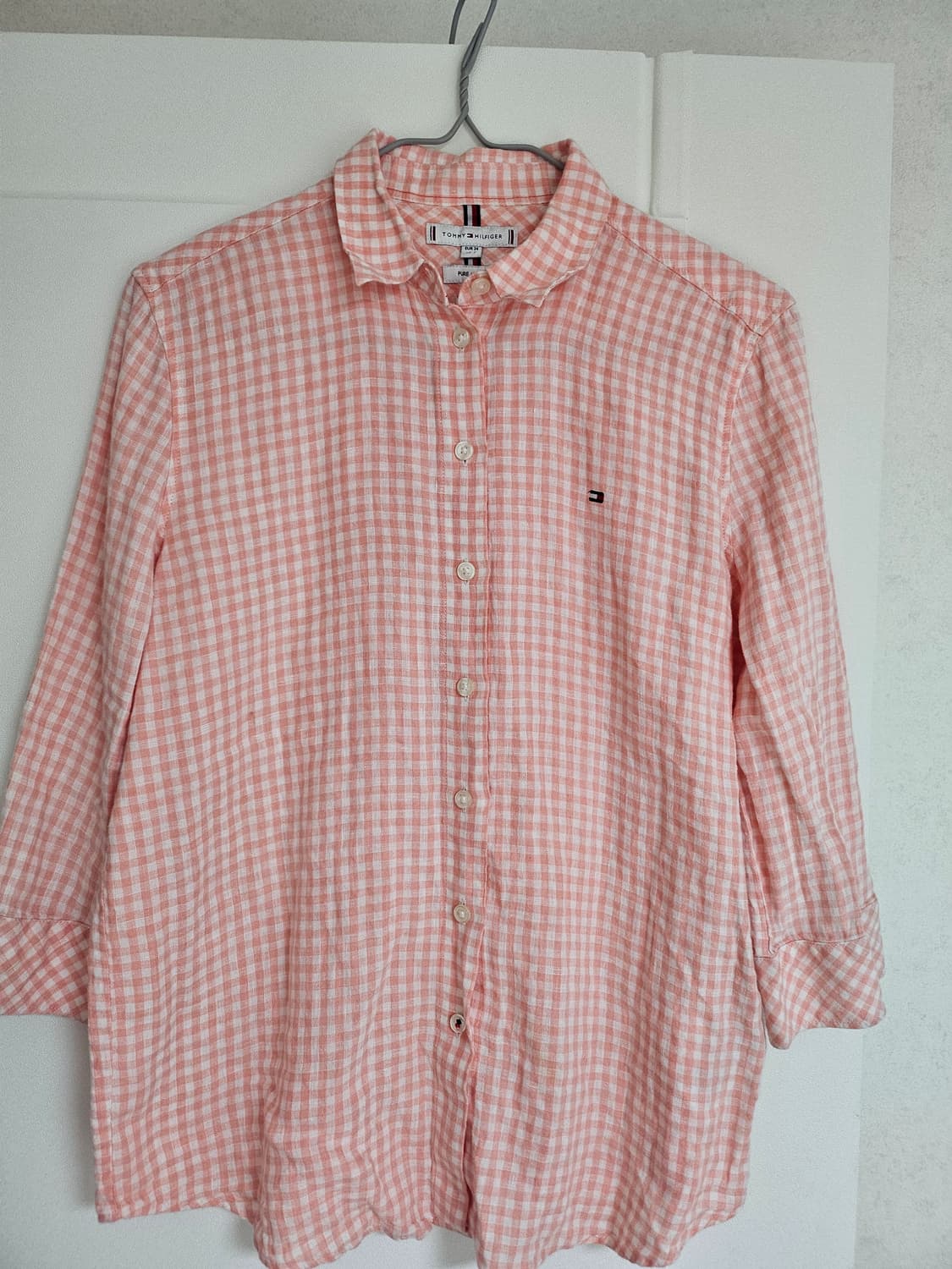 타미힐피거 퓨어린넨셔츠 상품이미지2