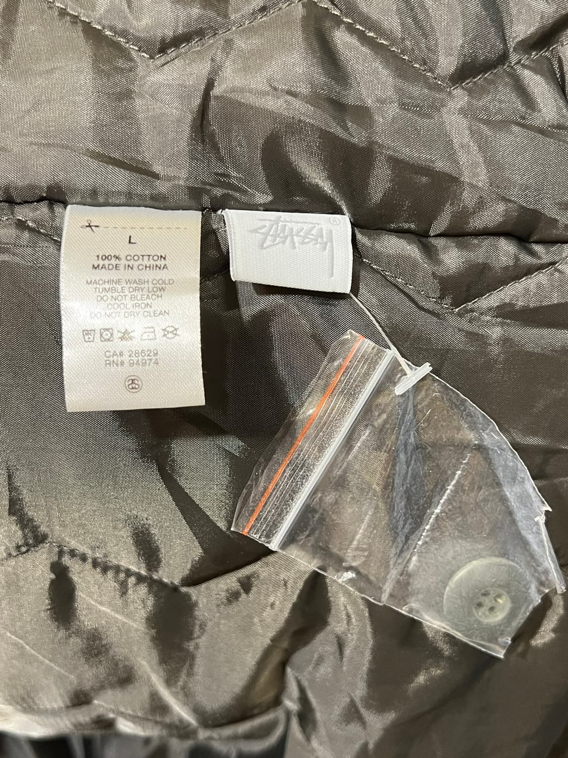 [L] 스투시 밀리터리 파카 올리브 야상 자켓 상품이미지5