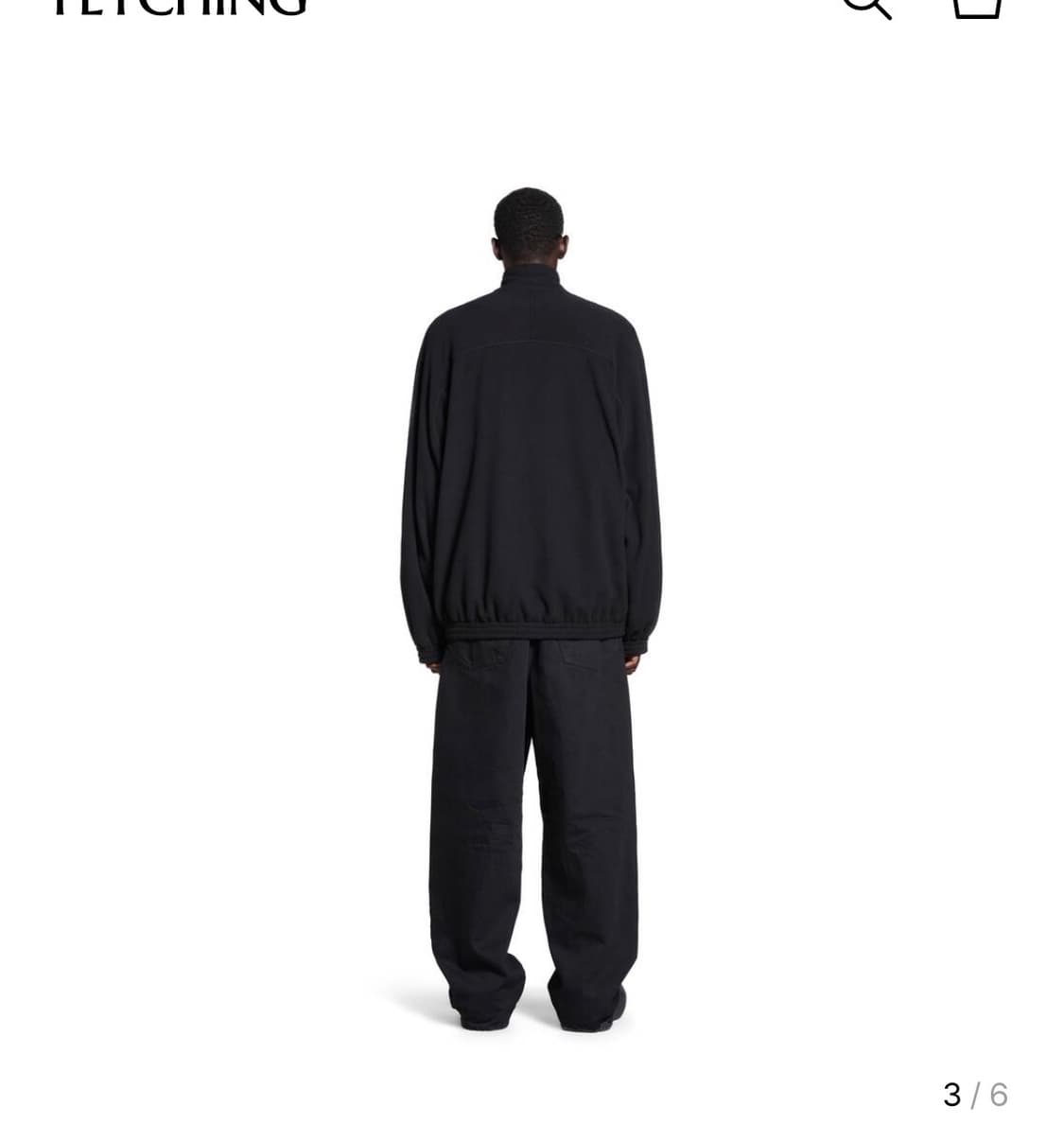 발렌시아가 남성 후리스 집업 46 상품이미지5