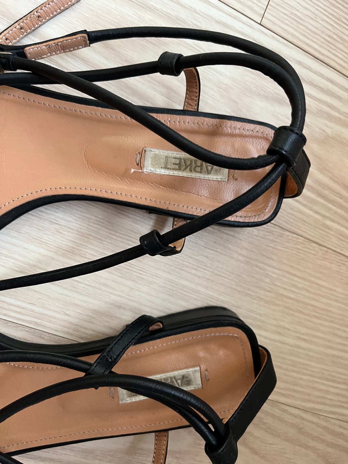 Arket leather strapsandals 아르켓 레더스트랩샌들 상품이미지6