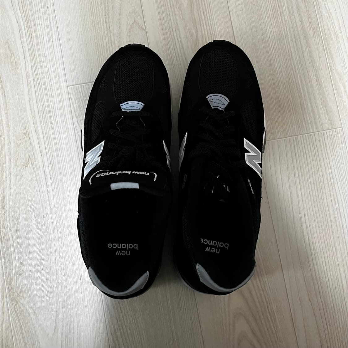 뉴발란스 991 메이드 인 UK 블랙 실버 270 상품이미지3