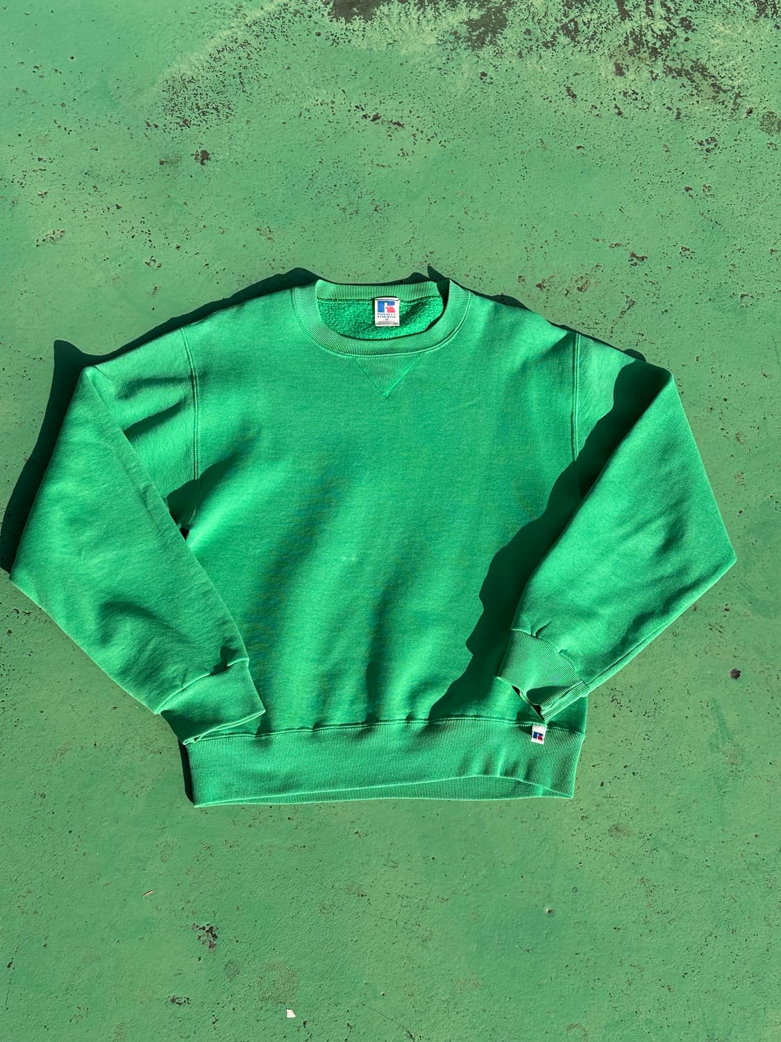 80s russell 플레인 스웻셔츠  made in usa 상품이미지1