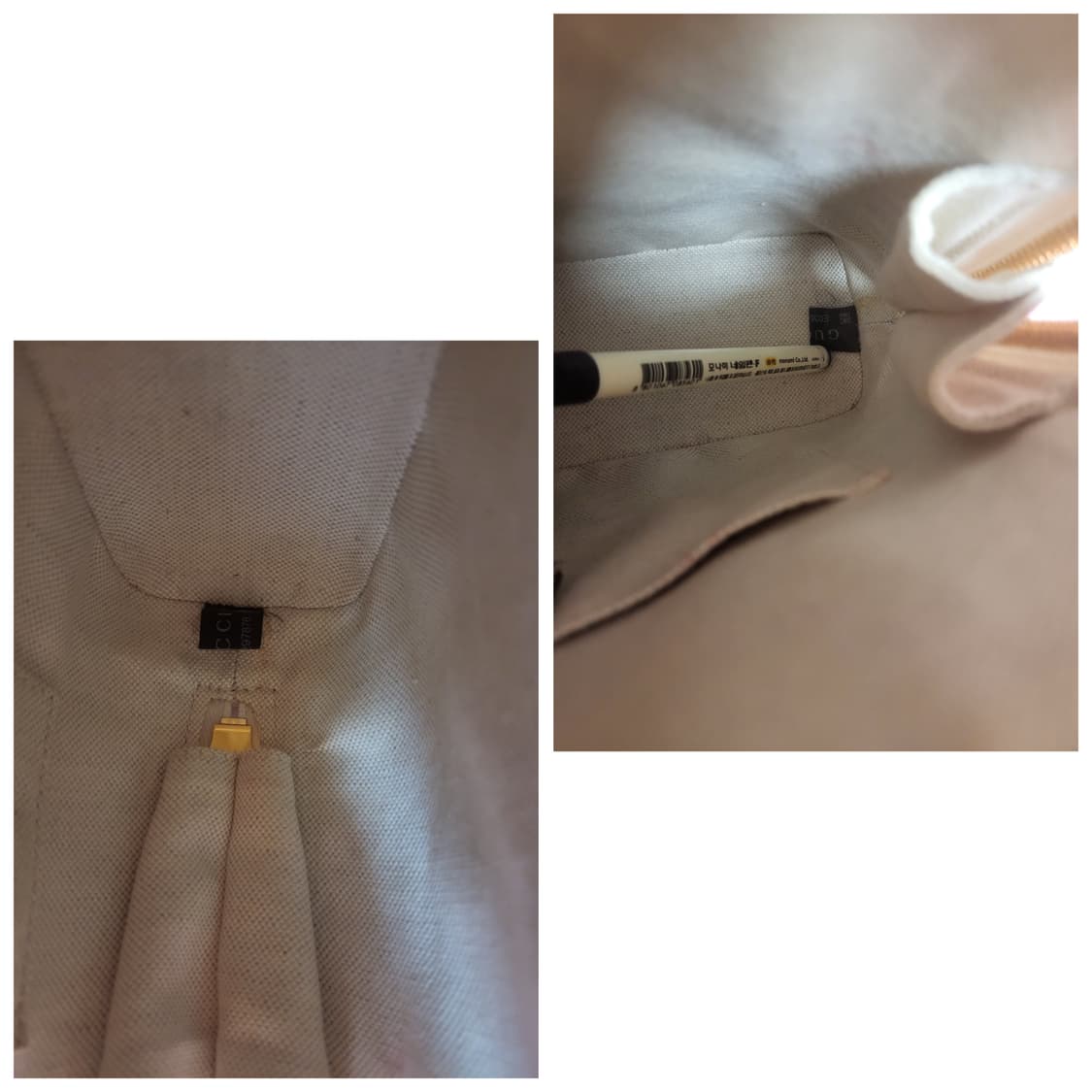 정품)급처상태좋음!구찌 홀스빗 1955 미니 탑핸들 토트백크로스숄더백가방 상품이미지3