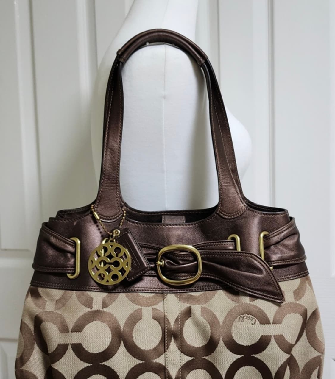 상태굿) 코치 옵아트 숄더백 상품이미지1