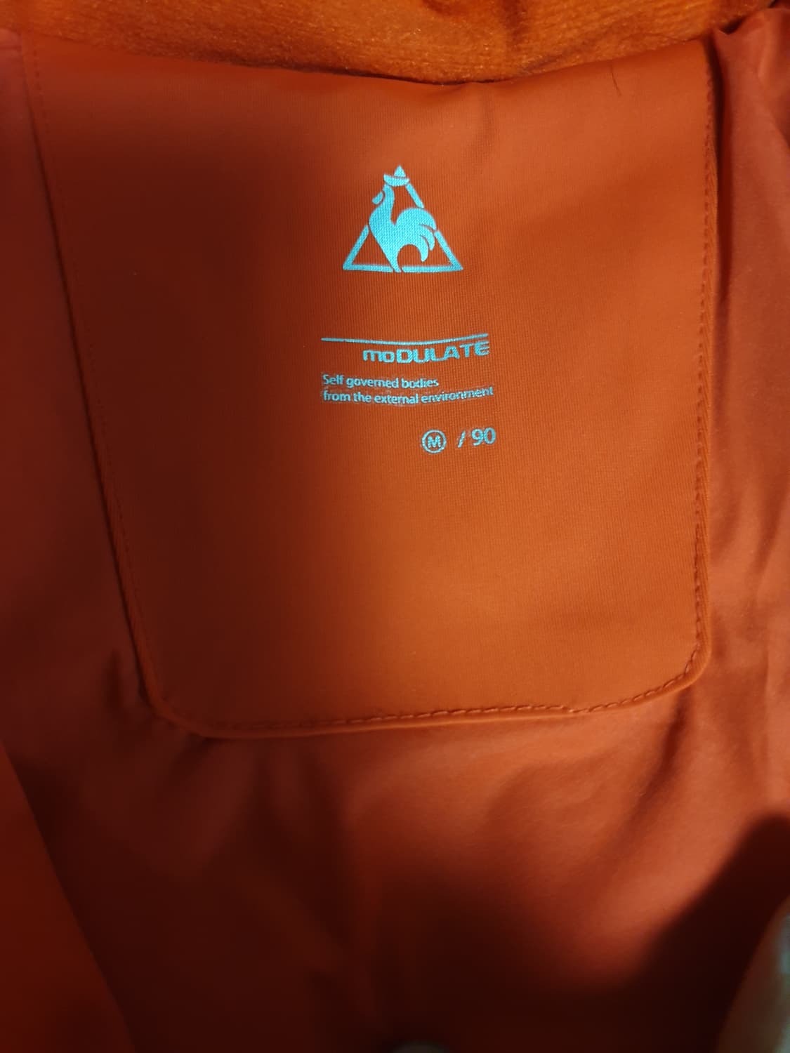 르꼬끄 듀라썸 퀄팅 덕다운 패딩 레드 (M) 상품이미지4