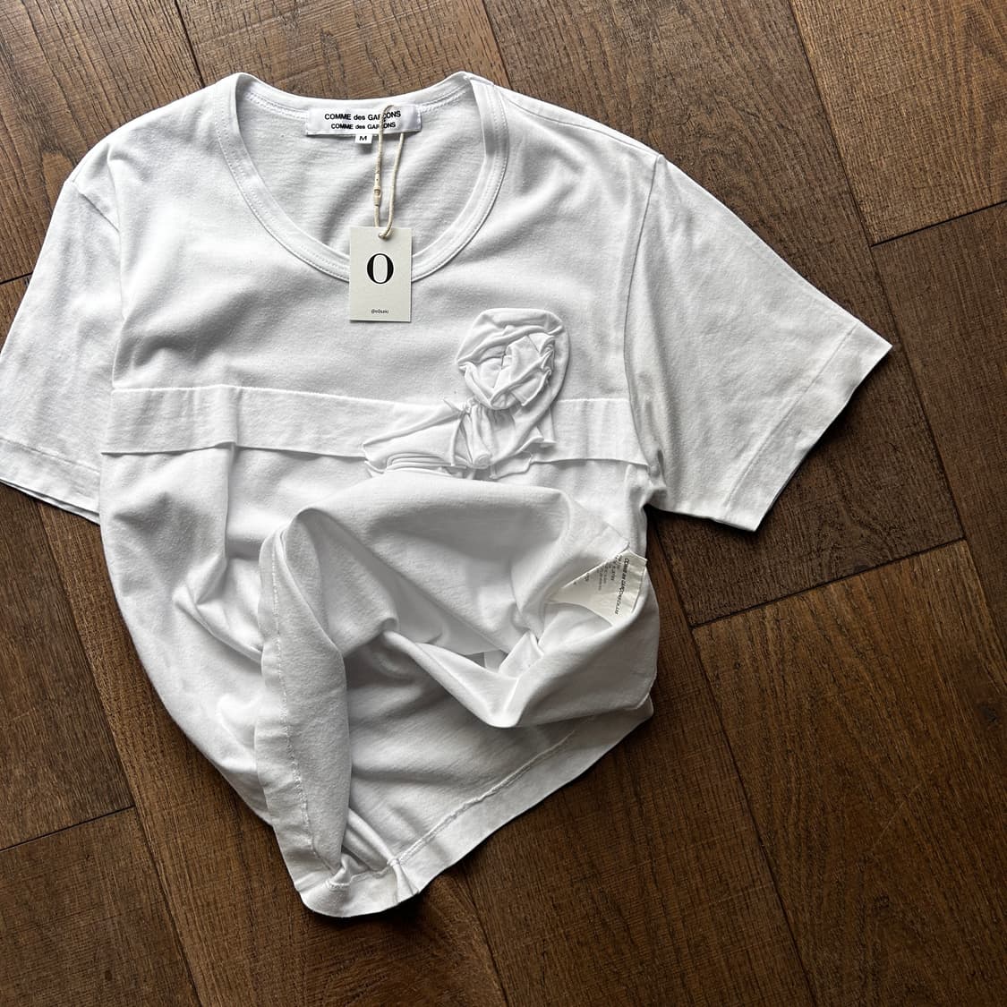 Rose Motif Half T 상품이미지3