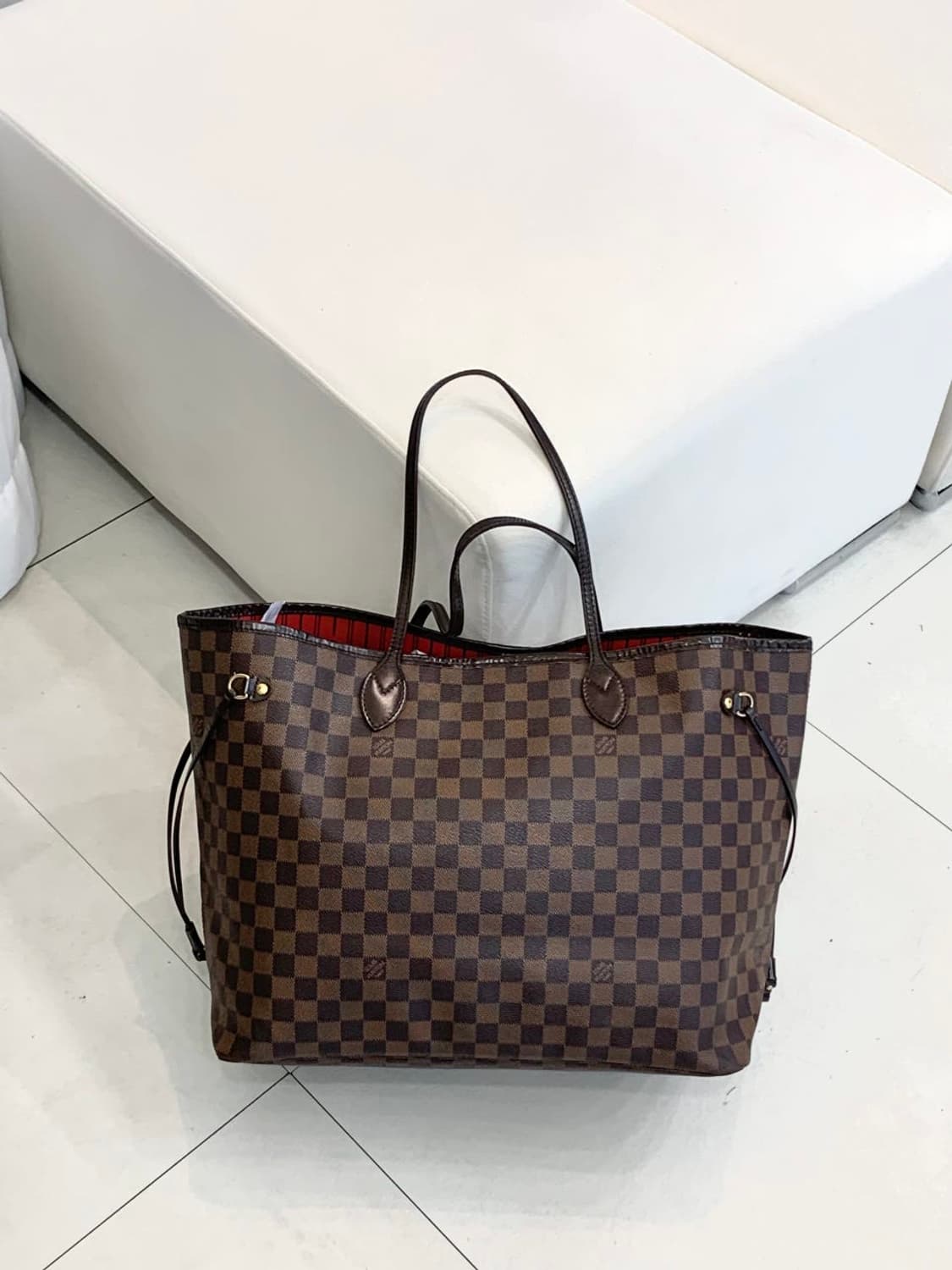 루이비통 다미에 에벤 네버풀 GM (정품) 상품이미지1