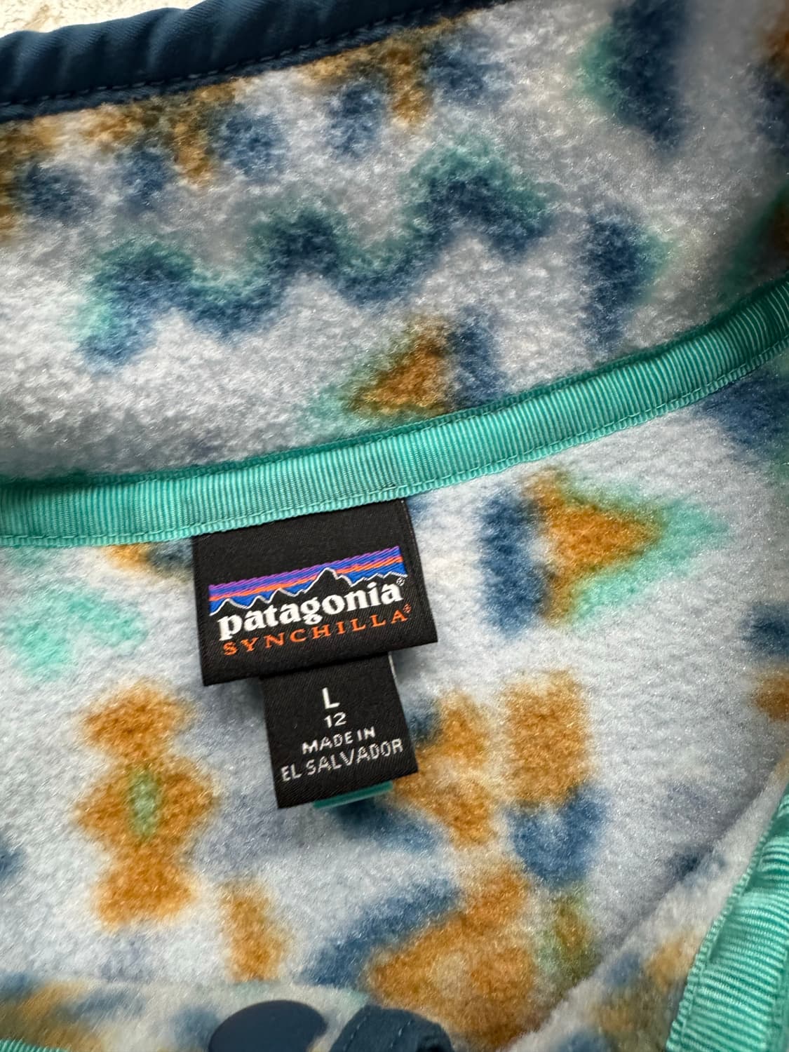 파타고니아 신칠라 스냅티🔺키즈🔺 상품이미지5