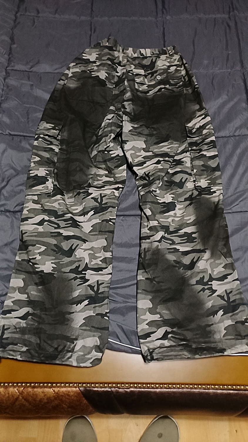 트릴리온 와이드얇은카고팬츠 33인치 기장109 상품이미지6