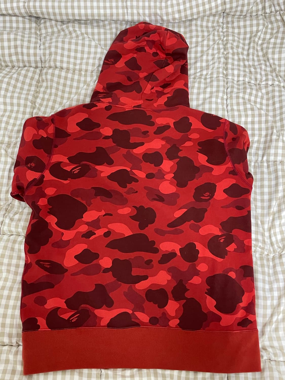 베이프 적계 카모 후드티 상품이미지2