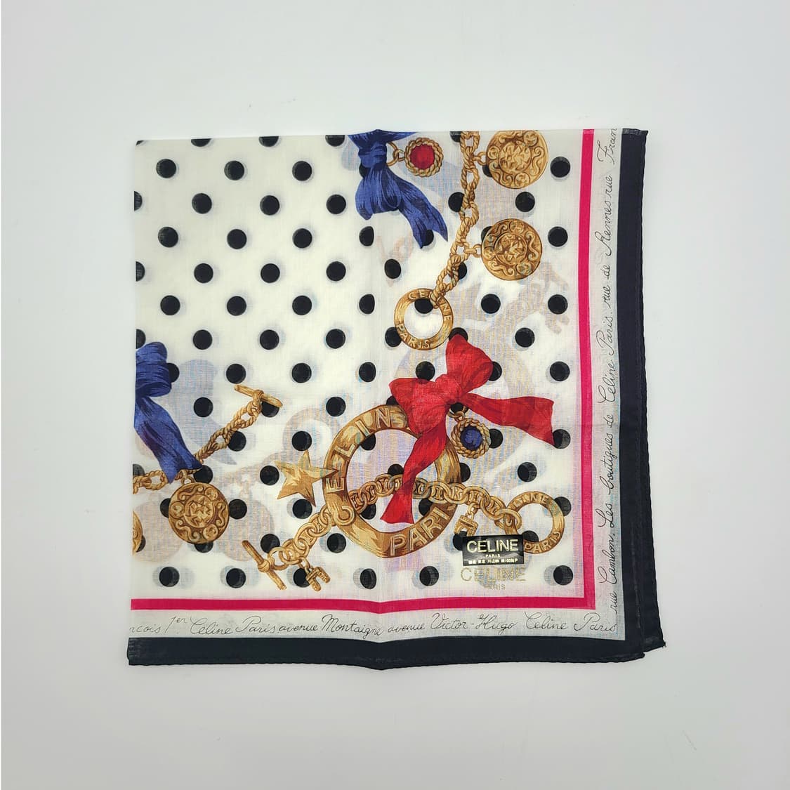 CELINE 셀린느 손수건 스카프 [BSCF12536-52-8] 상품이미지3