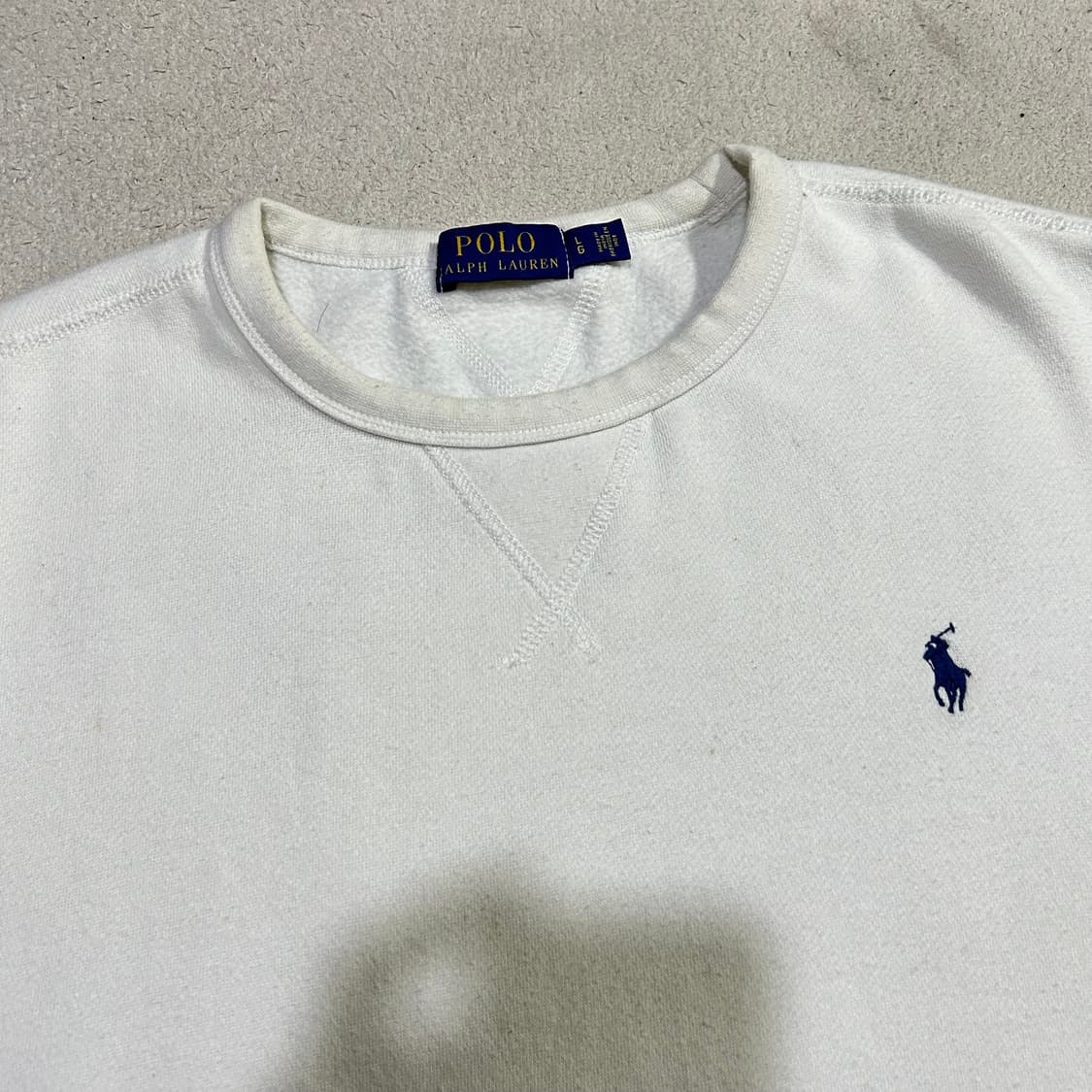 (L)폴로 맨투맨 상품이미지2