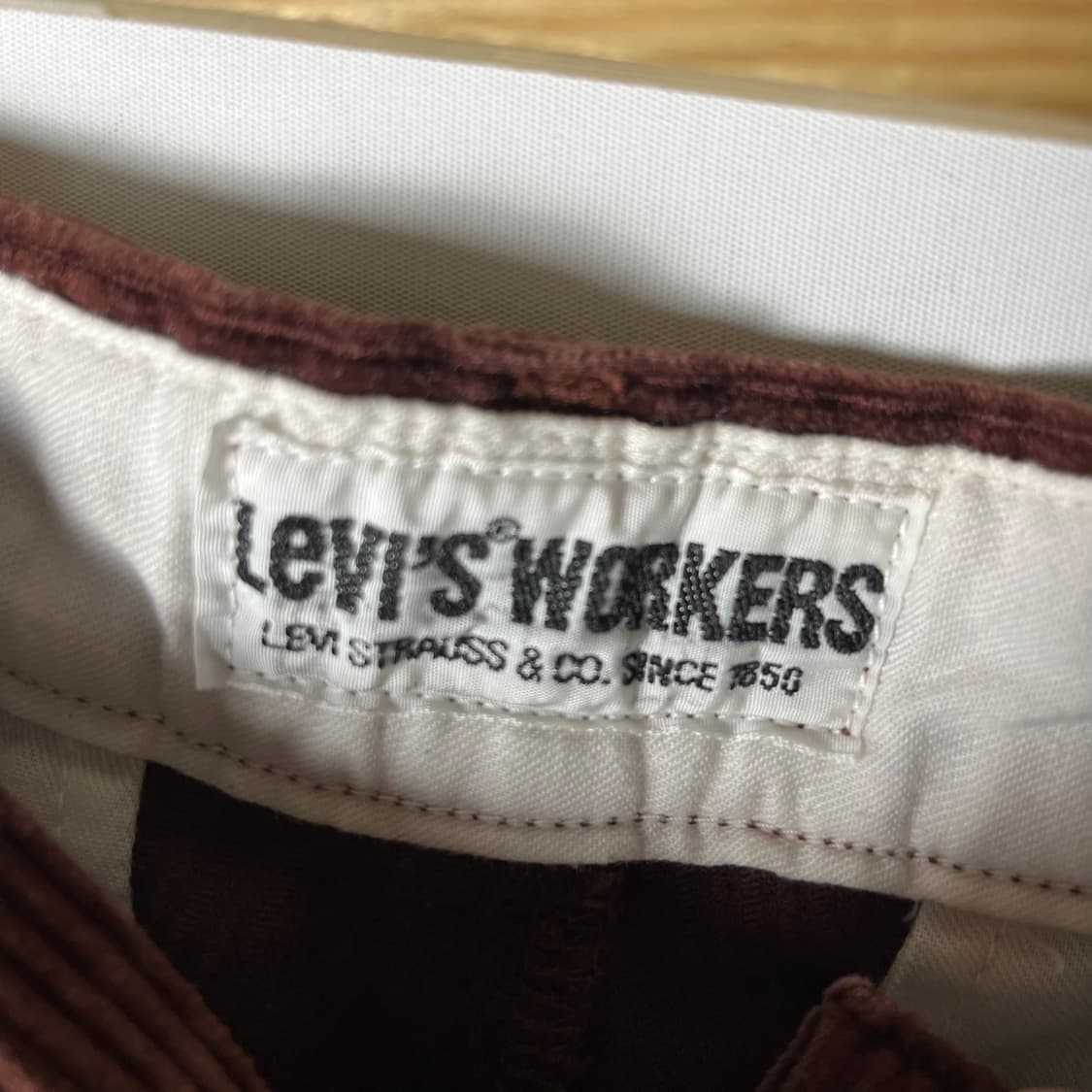 [Levi's] 리바이스 재팬메이드 투턱 코듀로이 팬츠 상품이미지5