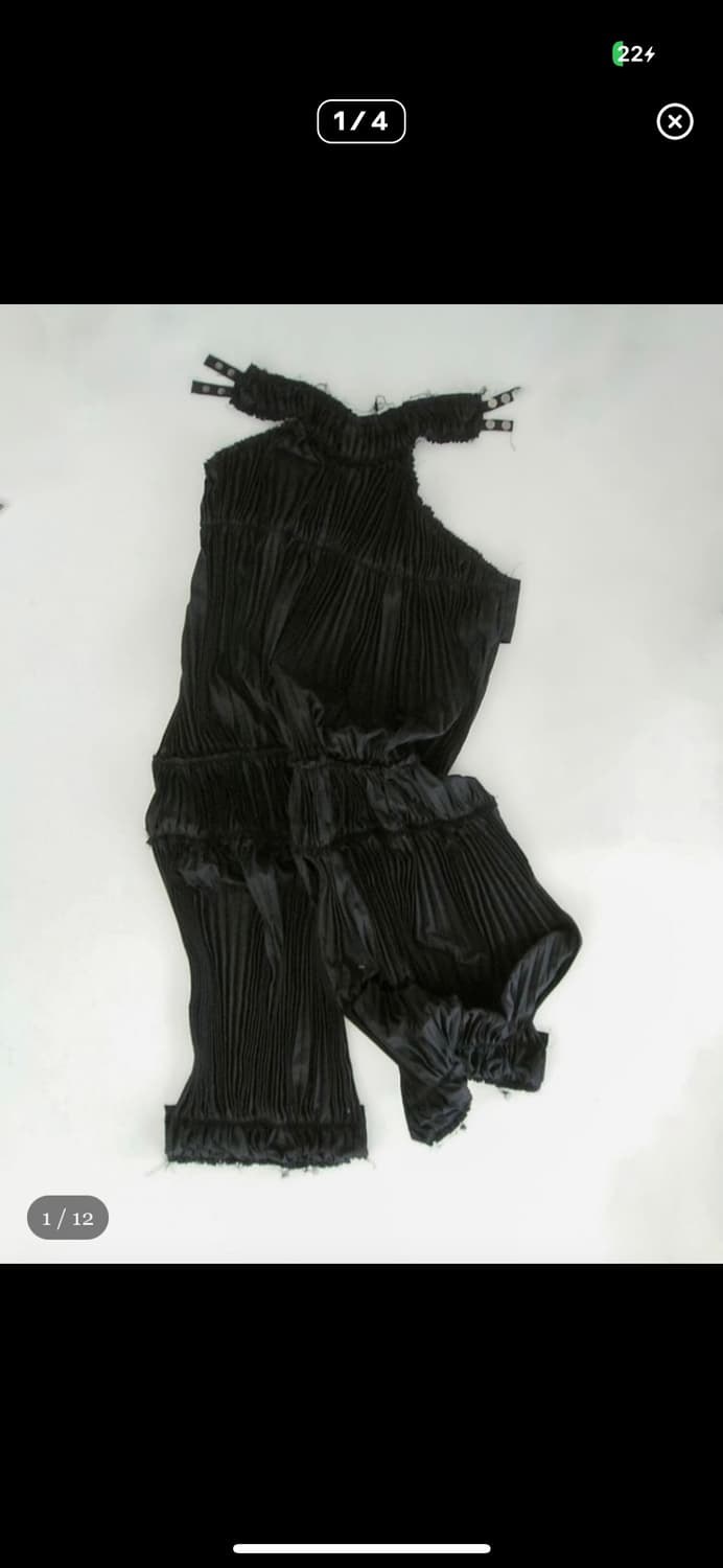 에옹쓰 에이프런 블랙 상품이미지1