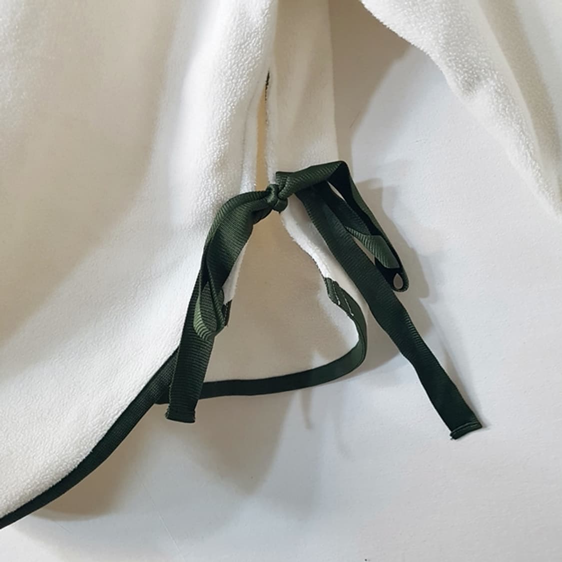 White Mountaineering 유니클로 후리스 티셔츠 아이보리 상품이미지6