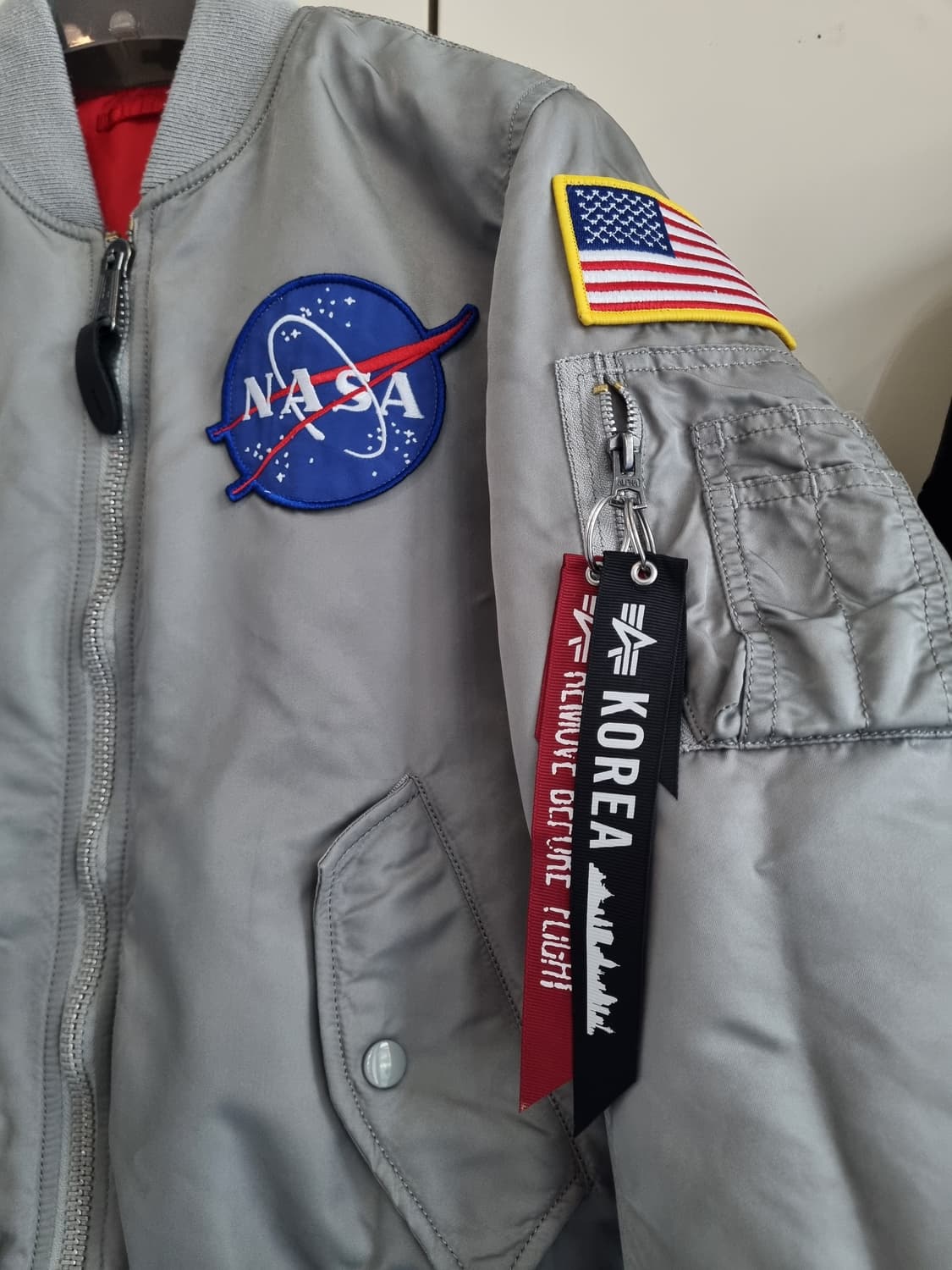 알파인더스트리 NASA 아폴로 MA-1 항공점퍼 XS 상품이미지3