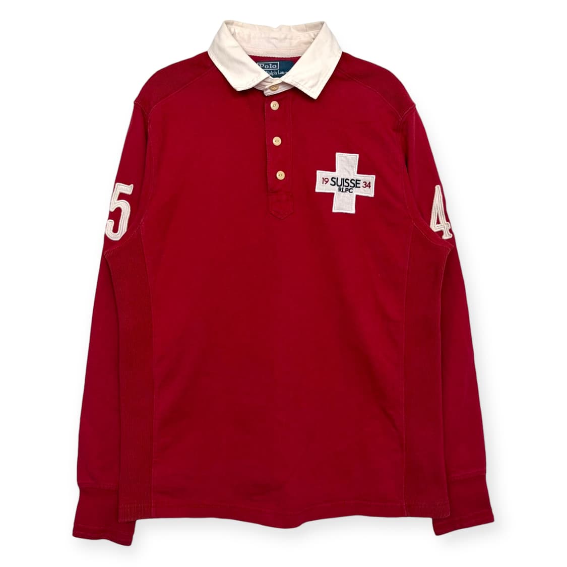 폴로 랄프로렌 스위스 럭비 카라 티셔츠 상품이미지2