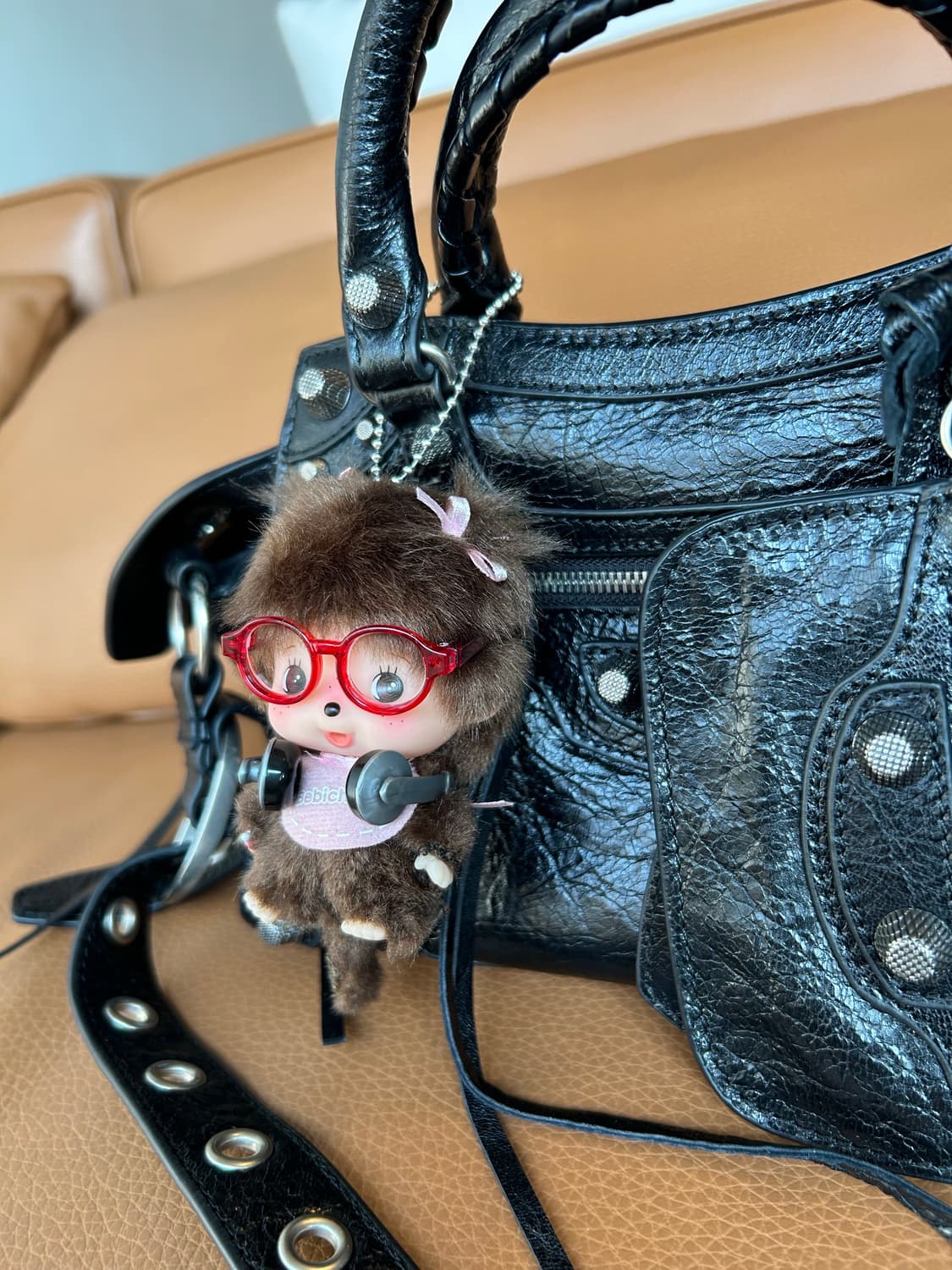 (17)커스텀💕[정품 몬치치 · 베비치치 SS 여아 걸 빅헤드 키링] 상품이미지6