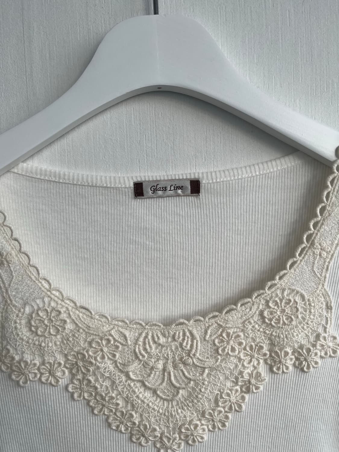 Glass line 레이스 상의 상품이미지3