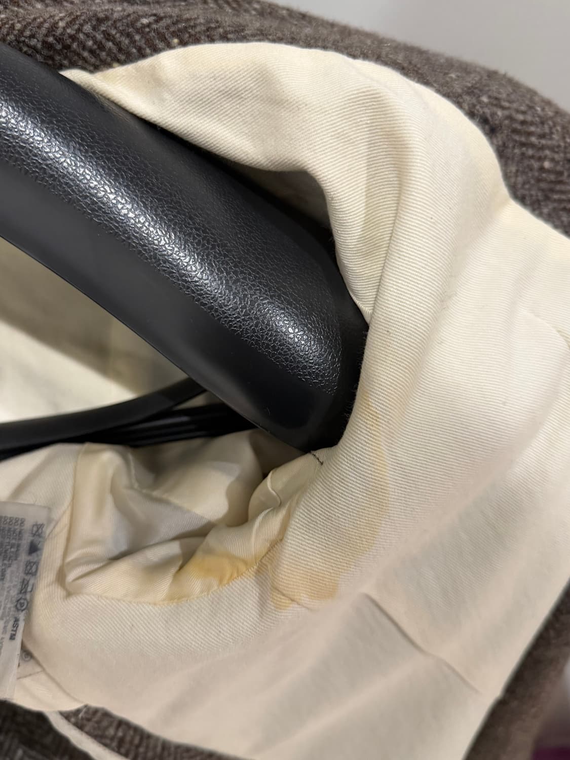 [38IT=44-55] 질샌더 캐시미어 헤링본 코트 상품이미지3