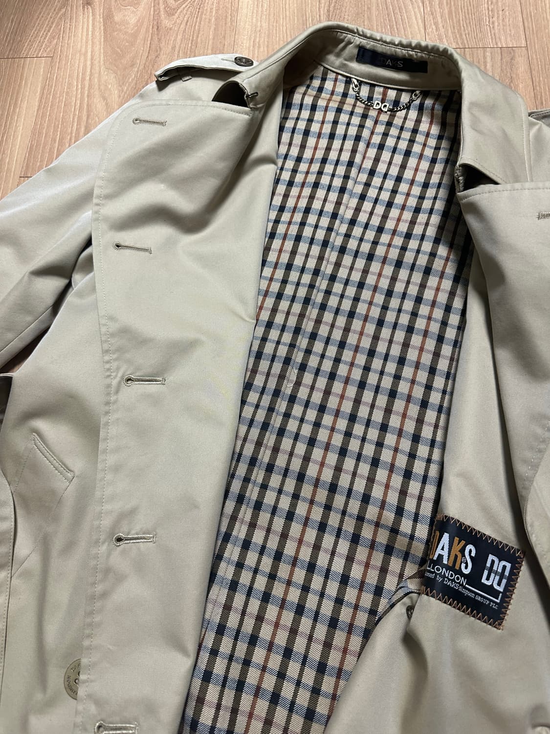 닥스 여성 트렌치 코트 베이지 상품이미지3