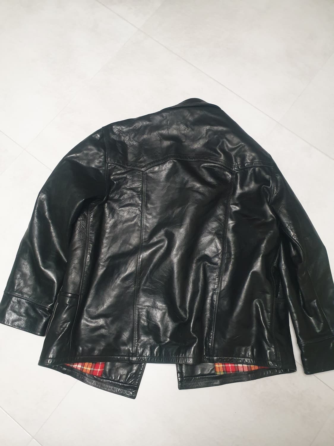 베르사체 가죽 자켓 XL~XXL size 상품이미지5