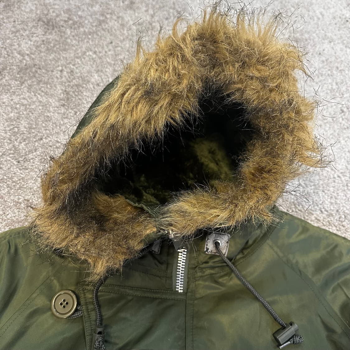 90s Virgin Voyage N-3B 밀리터리 플라잉 파카L 상품이미지10