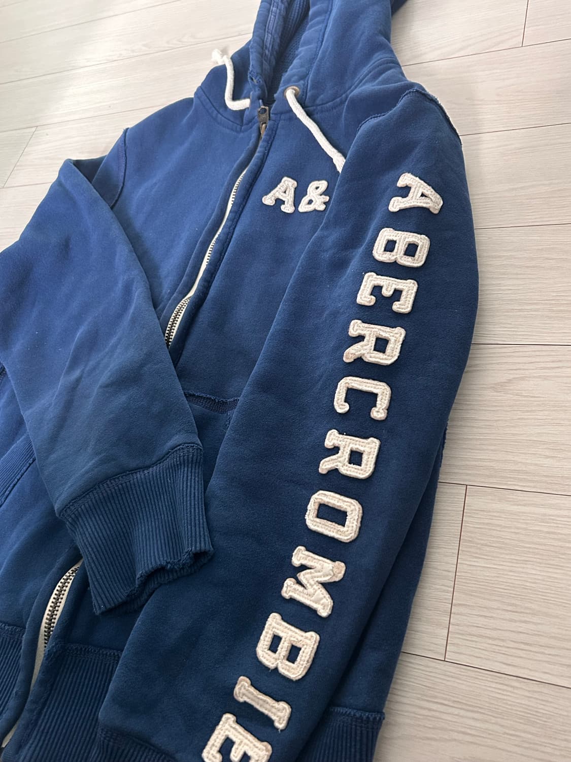 아베크롬비 블루 후드집업 상품이미지2