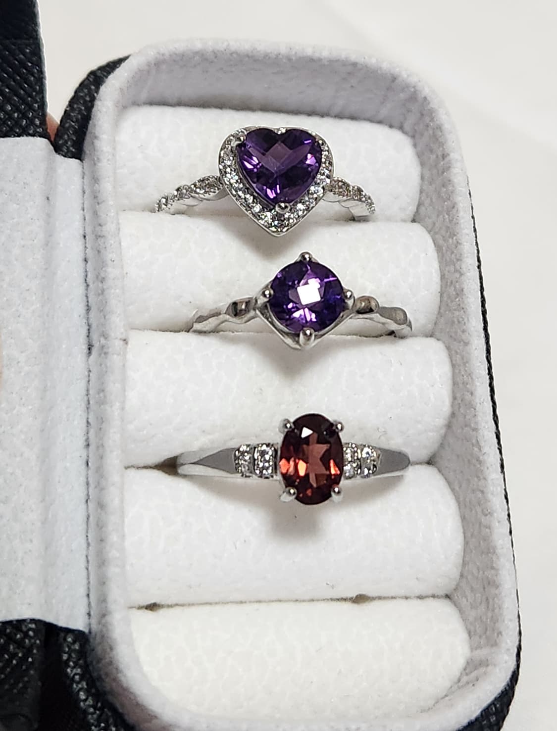 자수정 가넷 실버925 반지 상품이미지5