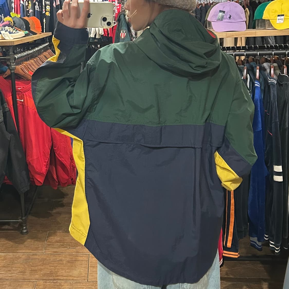 [HI] 나이키 아노락 카키&네이비 상품이미지5