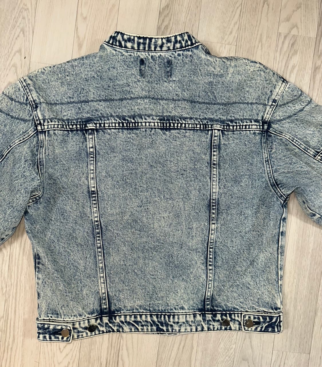 빈티지 워싱 데님 자켓 M 상품이미지4