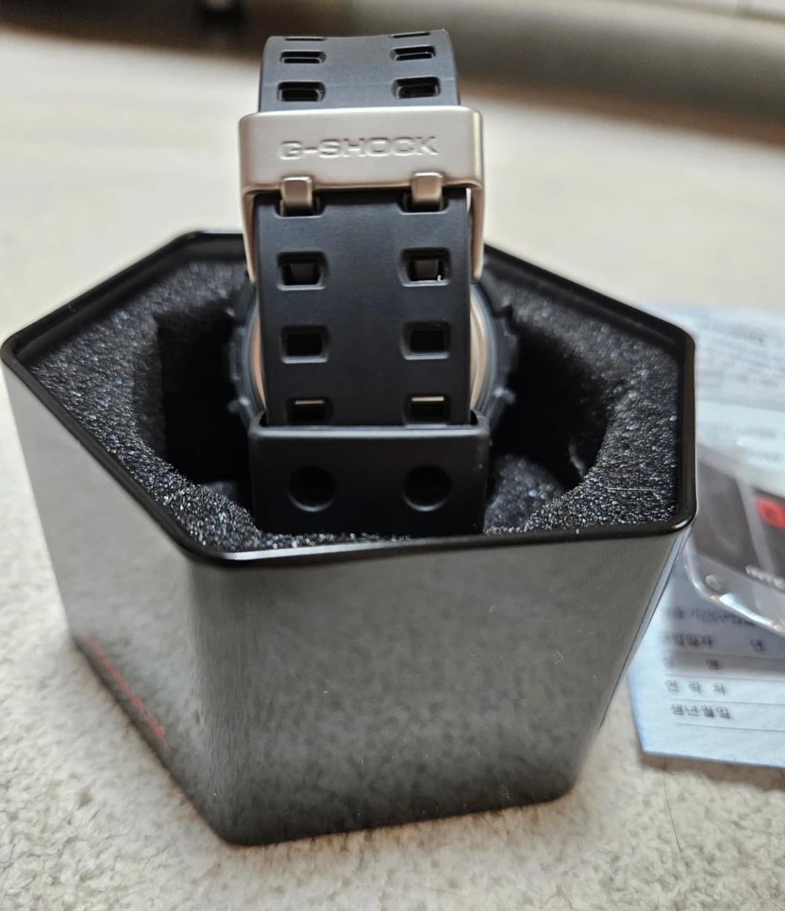 카시오 지샥 GA-110 시계 풀박스 면세점 제품 상품이미지5