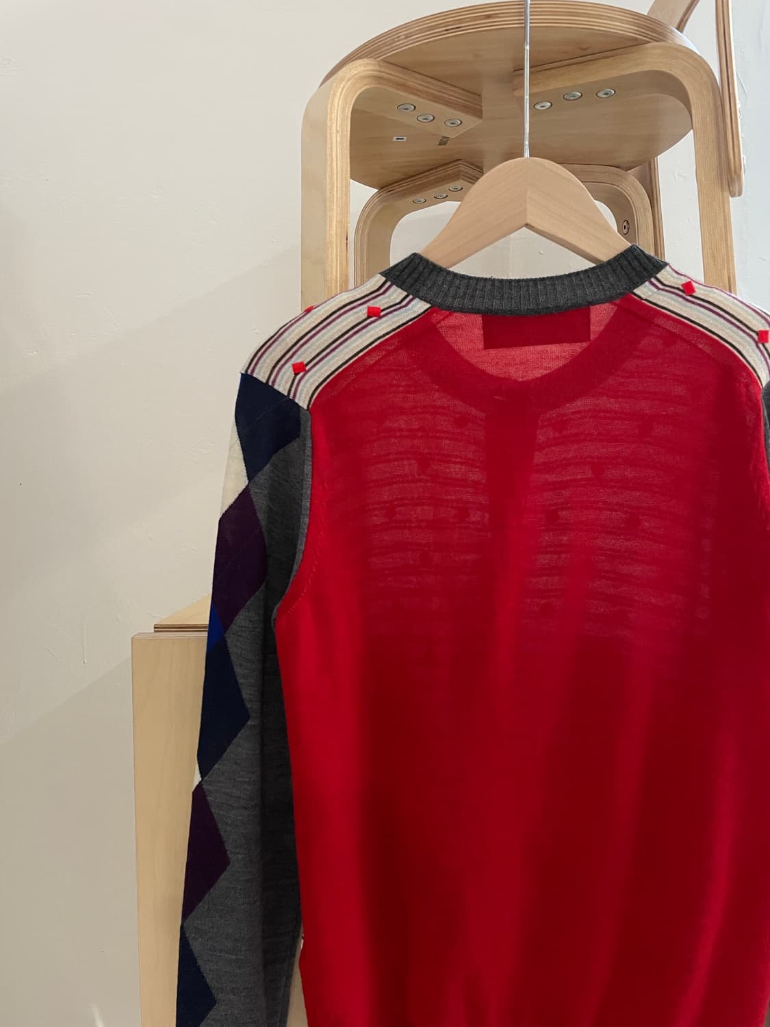 꼼데가르송 트리콧 가디건 상품이미지5