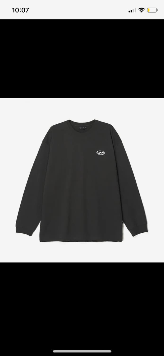 어피스오브케이크 APOC 롱슬리브 티셔츠 M 상품이미지2
