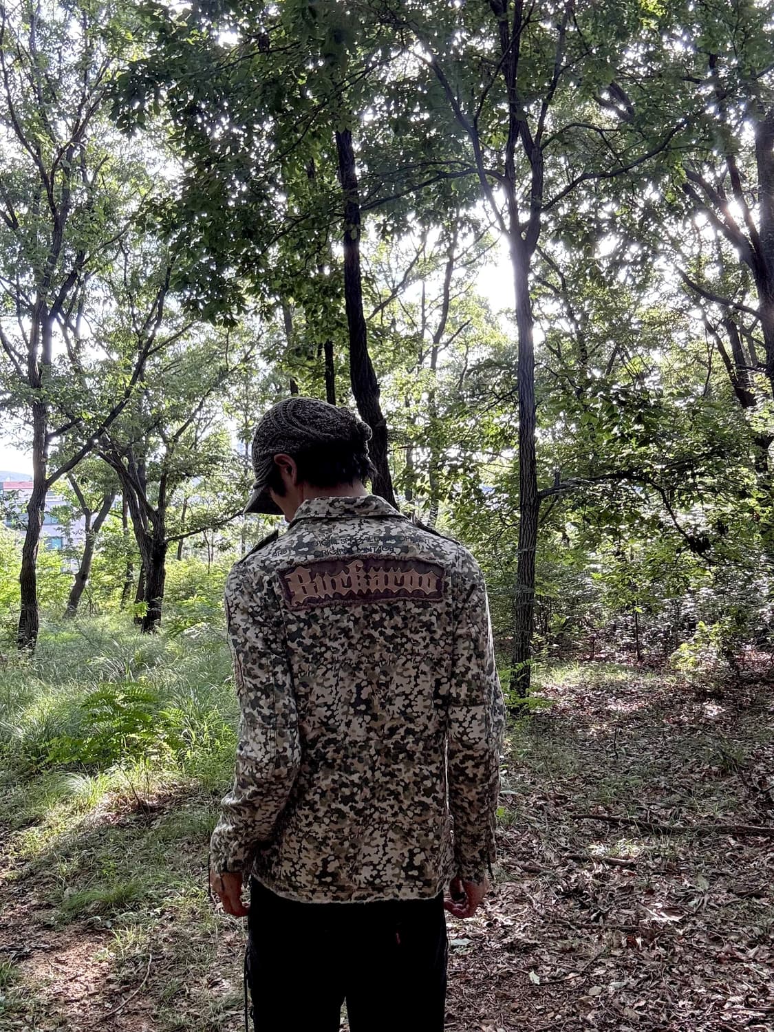“Buckaroo”Y2K mood Military Skull Patch  상품이미지6