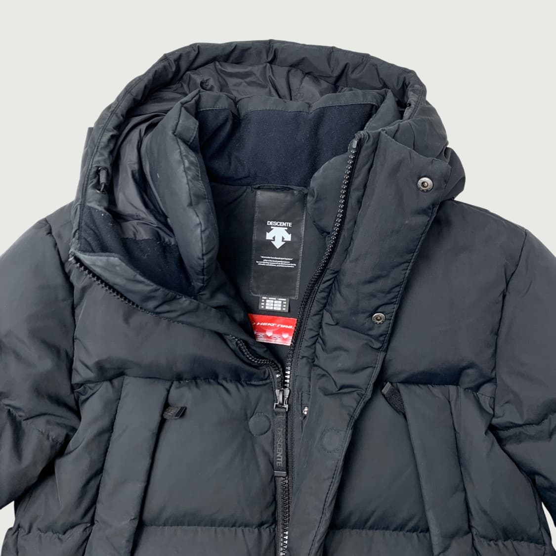 [95 M /정품] 데상트 구스다운 롱패딩 상품이미지5