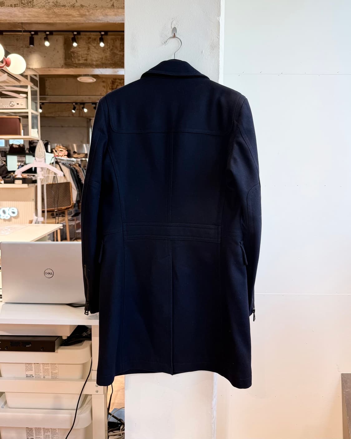 벨스타프 네이비 잉글랜드 캐시미어혼방 울 코트  상품이미지7