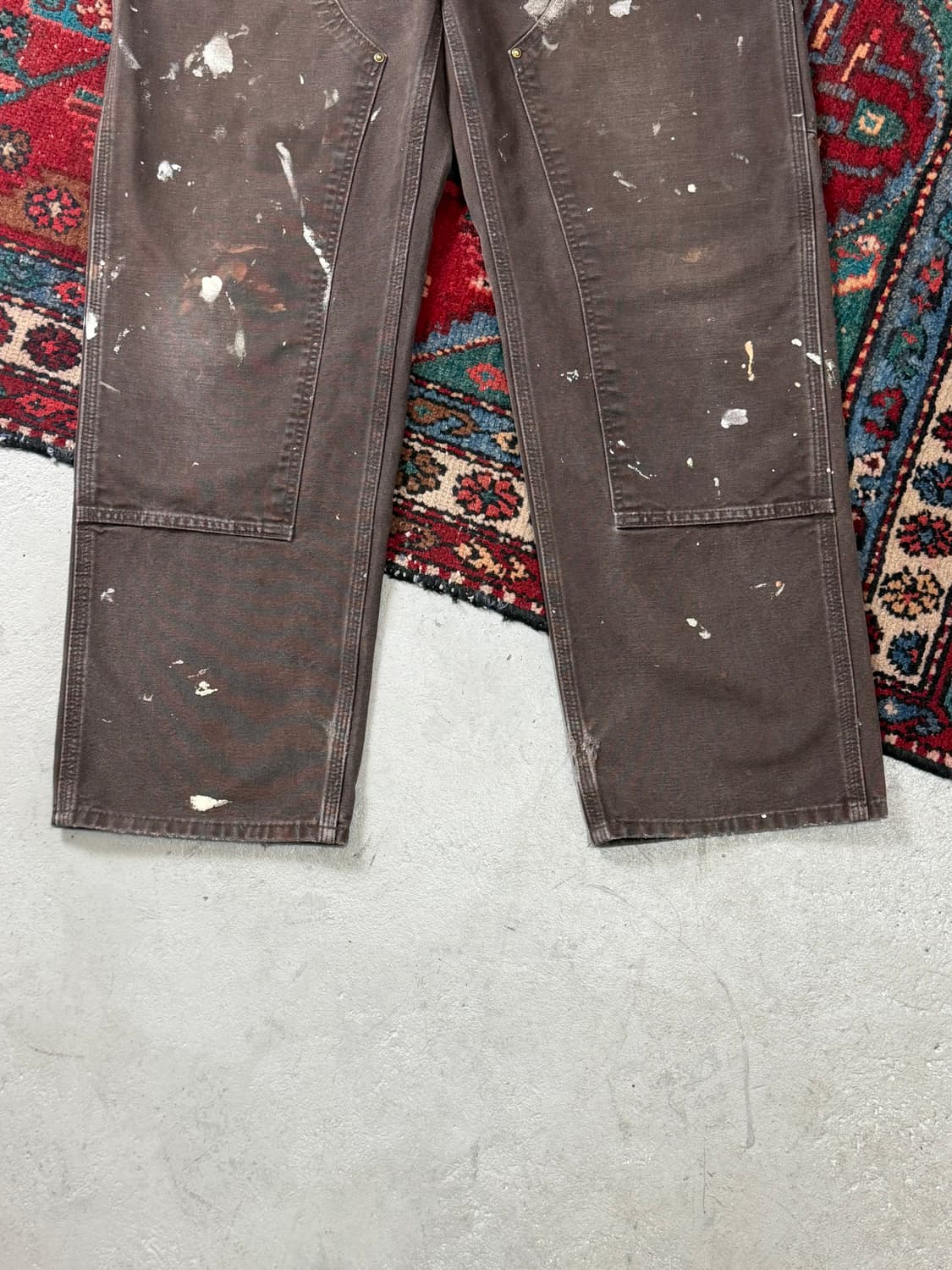 OG 칼하트 더블니 다크브라운 칼하트 B136 DKB 썩블니 상품이미지7