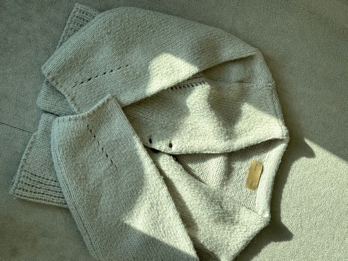 마뗑킴 볼륨 니트 가디건 상품이미지3